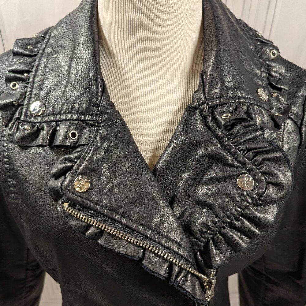 NWOT Faux Leather Jacket